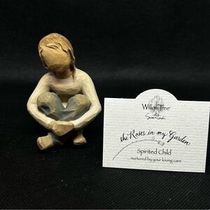 New in box Willow Tree Spirited Child Figurine